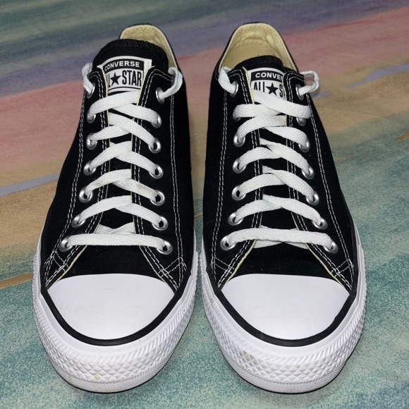 Converse Chuck Taylor All Star Ox Low Black Shoes Men's 9 Women's 11 Sneaker - Picture 8 of 8